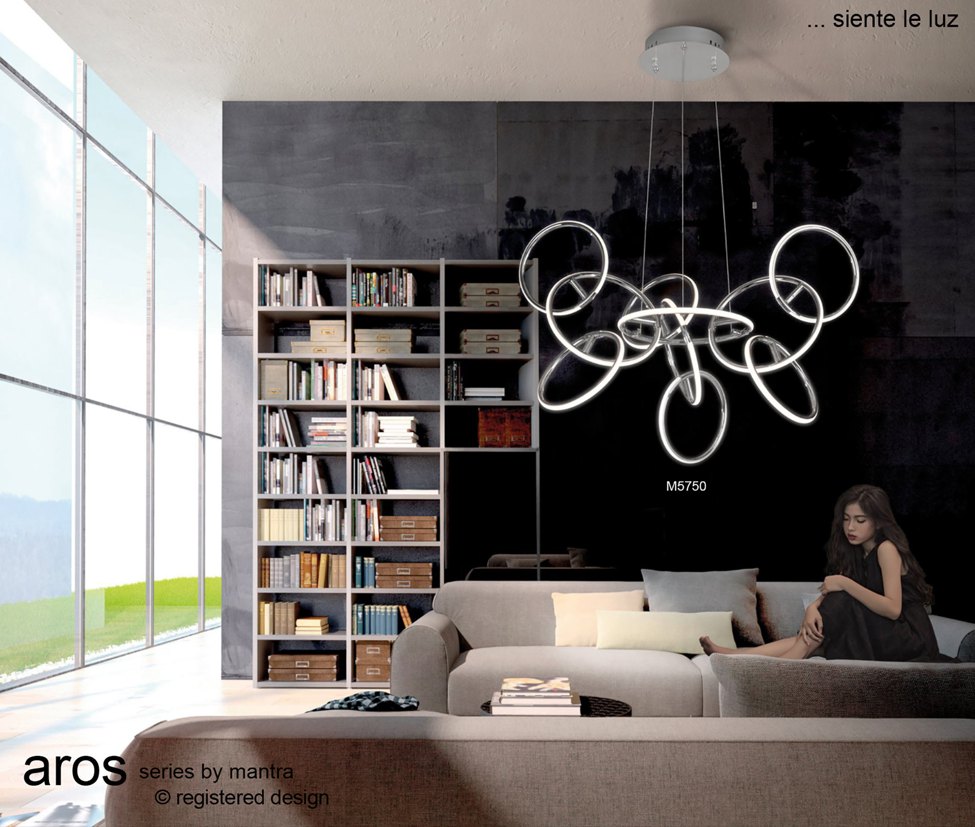 Aros Ceiling Lights Mantra Ring Pendants Aros Ceiling Lights Mantra Ring Pendants